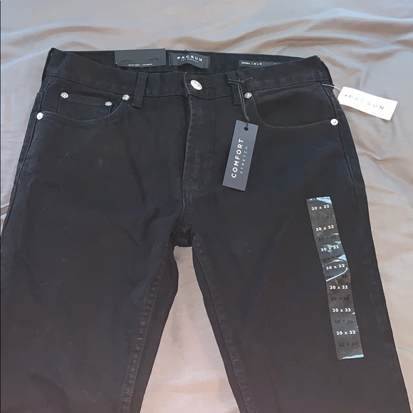 PacSun Black Comfort Stretch 30x32 Skinny Jeans - Picture 2 of 3
